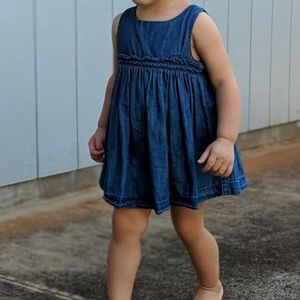 • baby gap • denim dress